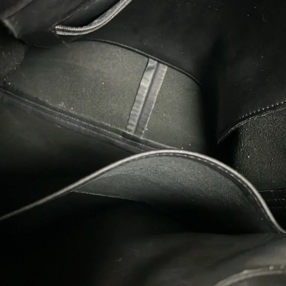 Vintage Coach MSD 9406 Genuine Leather Black Slim Shoulder Bag pristine - Picture 11 of 12